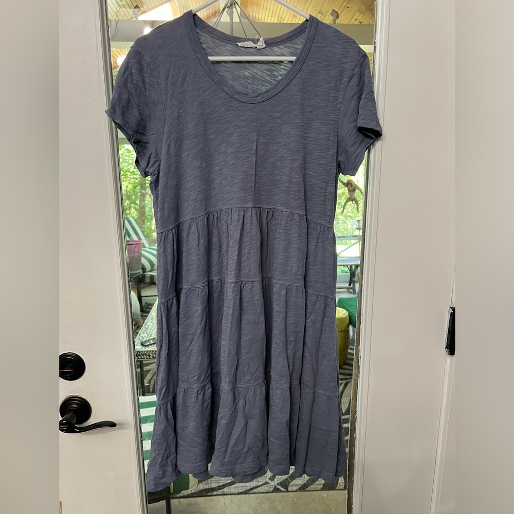 💙💃Wilt💃💙Blue Tiered Dress Size Medium